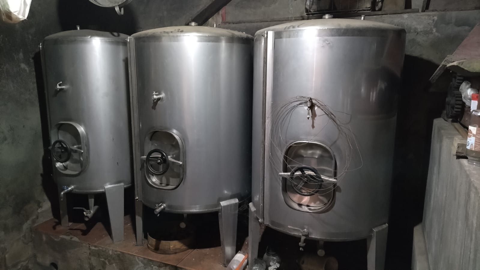Vendo cubas inox