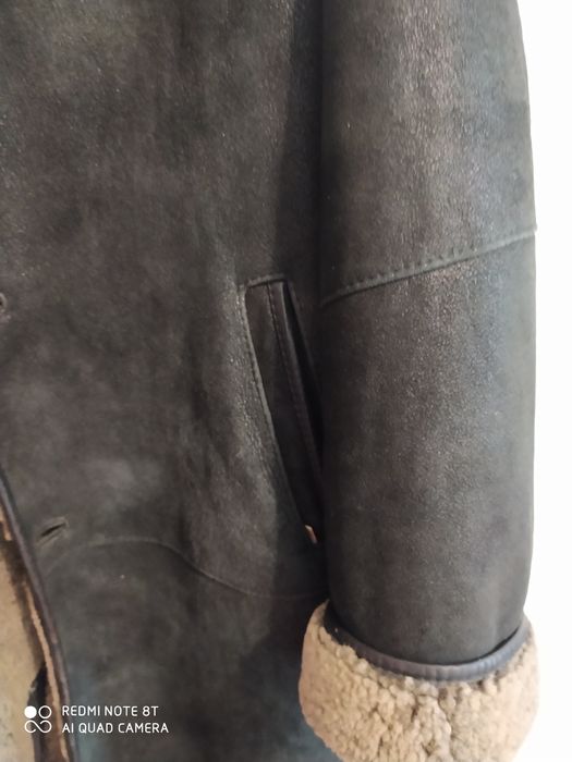 Дубленка мужская XXXXL , натуральная,одета 2 раза