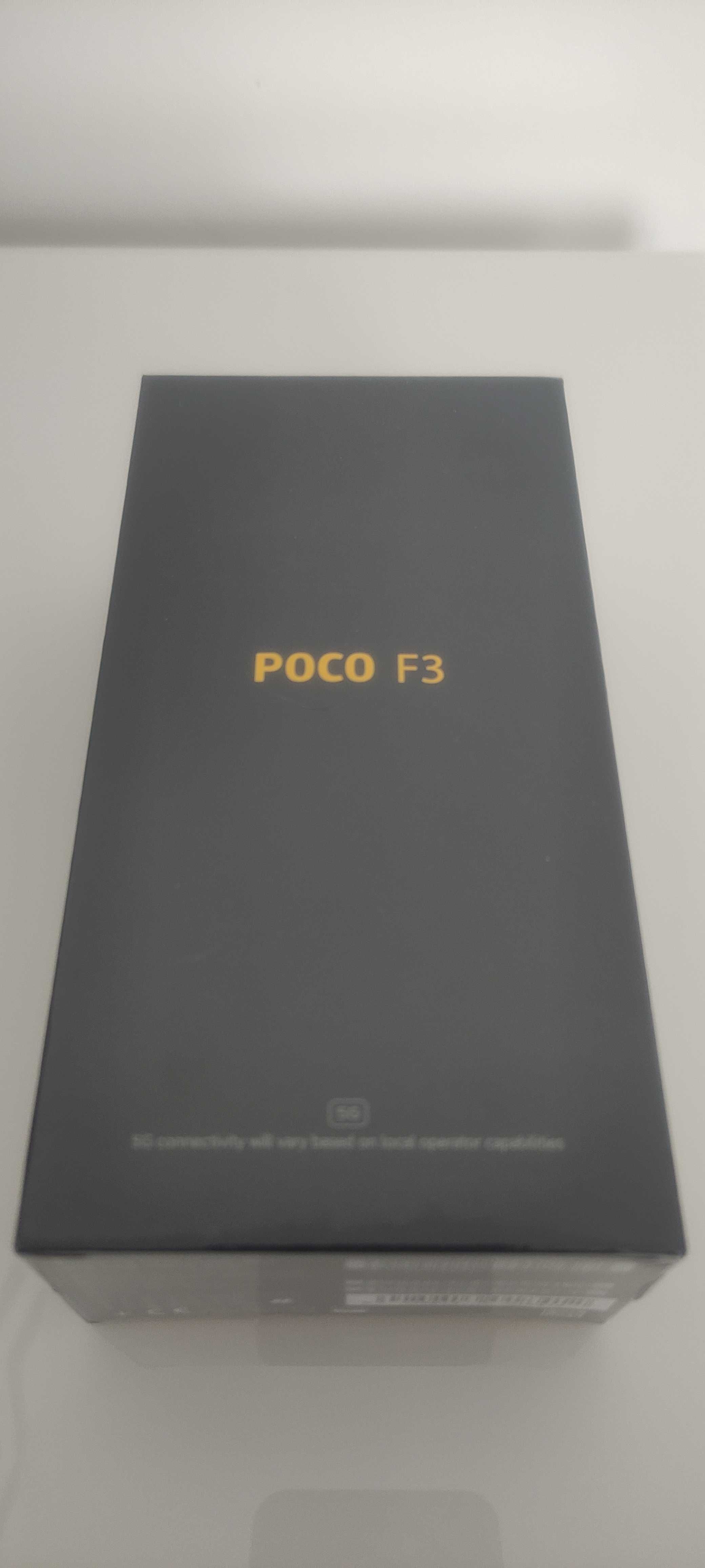 XIAOMI POCO F3 5G niebieski 6/128 GB*Amoled*,nowy*,gwarancja*słuch. Mi