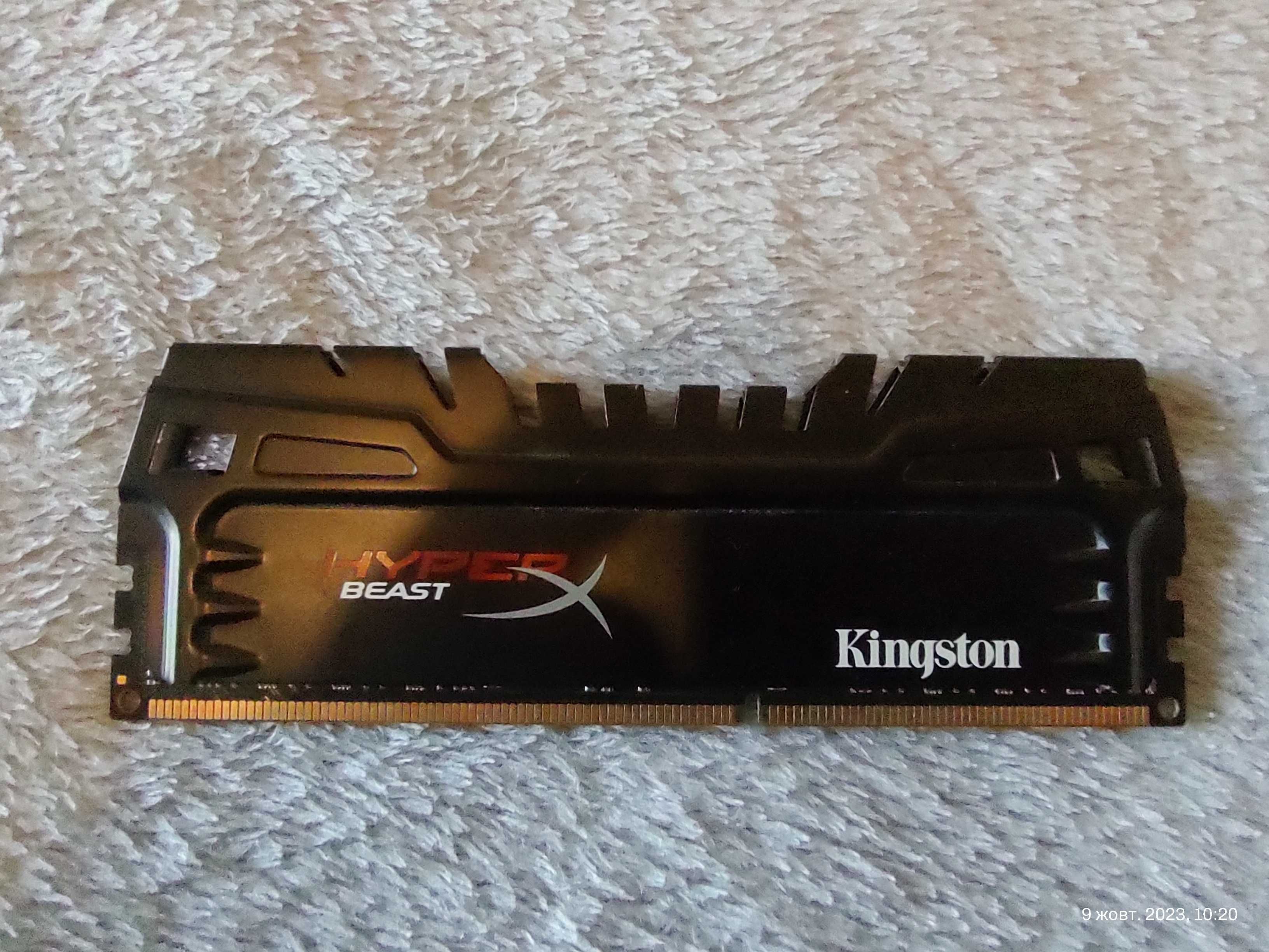 Модулі оперативної памяті Kingston Hyperx beast 4 GB, Hynix 2 GB