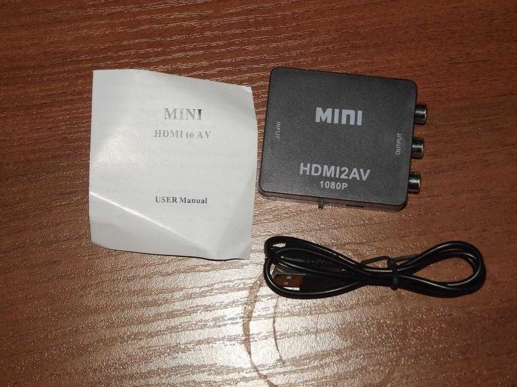 HDMI на AV RCA 1080P для Playstation 3,4