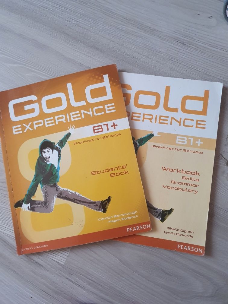 Gold experience B1+ Students' Book and Workbook