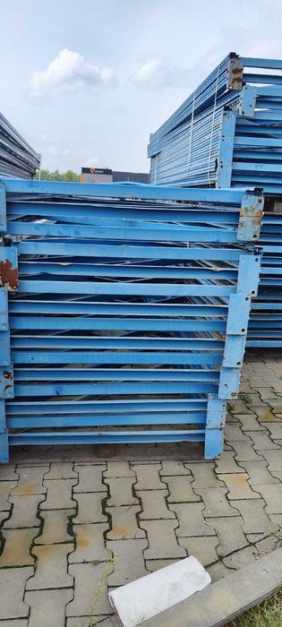 Regał magazynowy, Regały paletowe wys. 4,30m,7m,10.5m, nośność 3x750kg