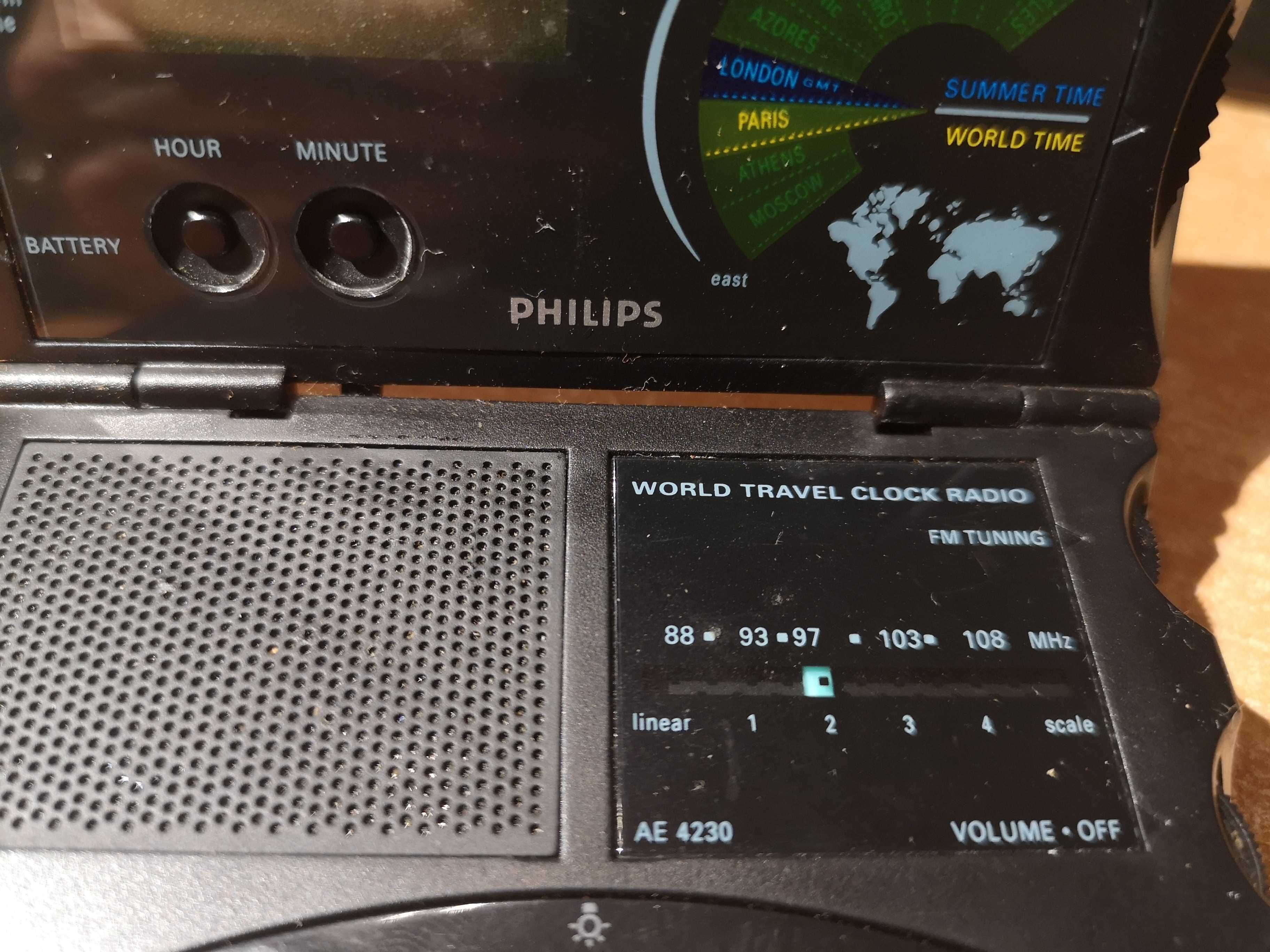 Rádio portátil Philips vintage