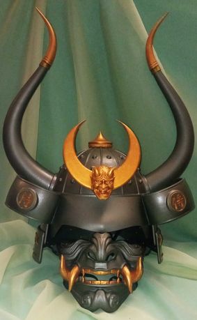 Шлем и маска самурая V.1