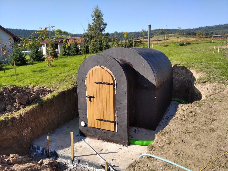 Piwniczka, ziemianka ogrodowa, schron Bodzentyn, Kielce i okolice