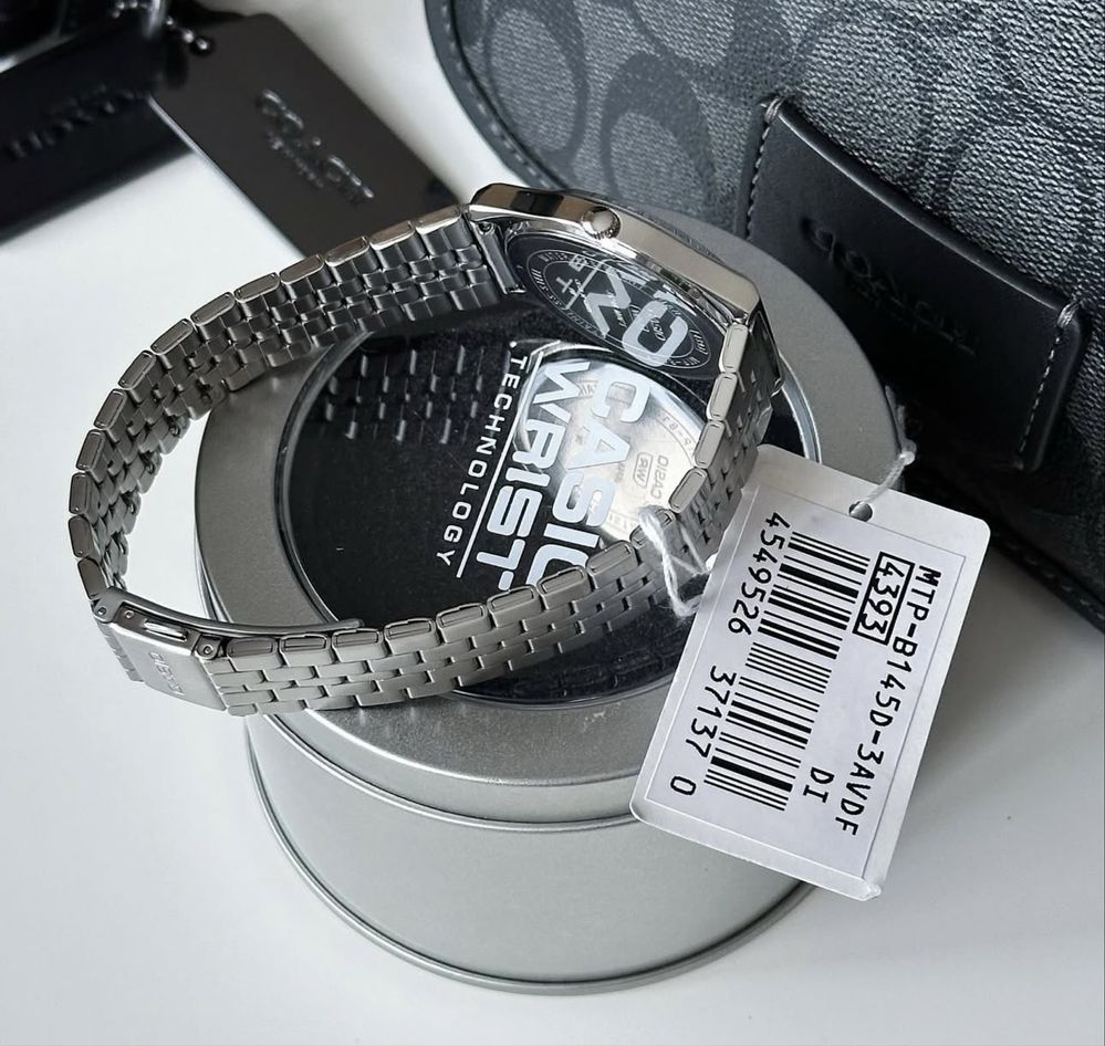 Чоловічий годинник CASIO MTP-B145D-3AVDF оригінал
