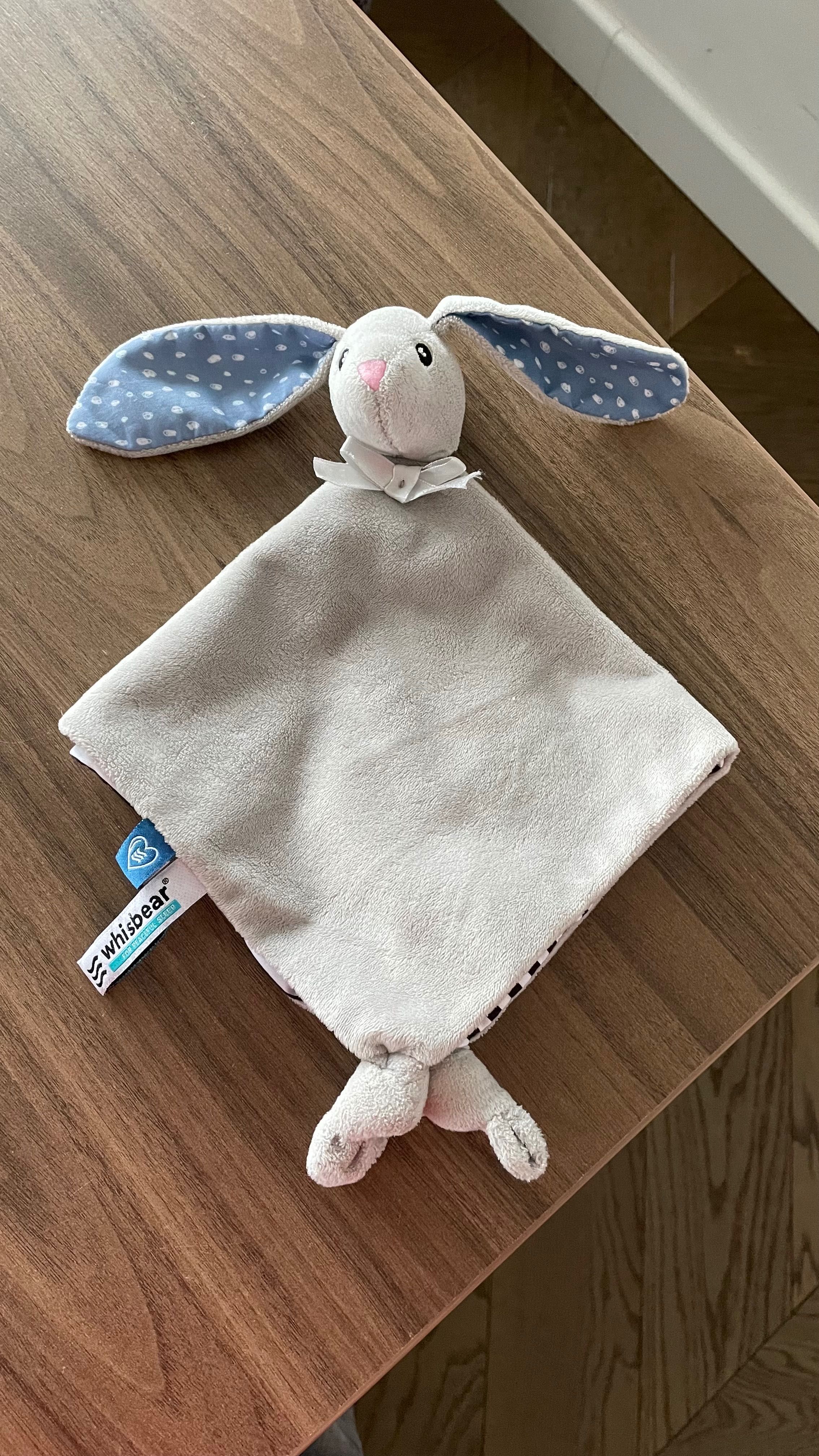 Whisbear kocyk przytulanka króliczek