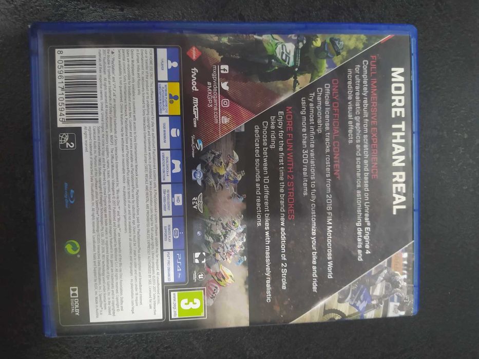 MXGP3: The Official Motocross Videogame PS4 MX GP 3