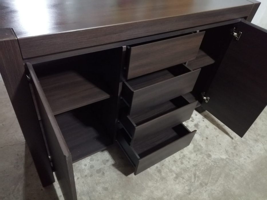 Komoda wenge BlackRedWhite