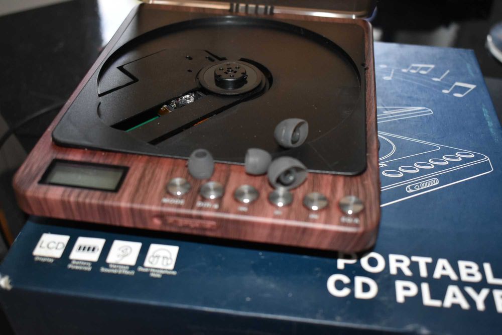 Przenośny Odtwarzacz CD AMTOK MP3 HIFI Gwarancja 12 m-cy