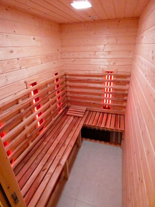 dom z jacuzzi, sauna infrared, kominek, romantyczny weekend, relaks