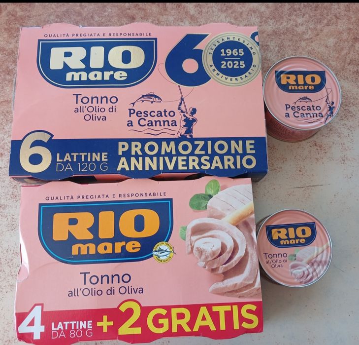 Тунец Рио,Rio Mare в оливковом масле 65 грм,80 грм, 100 грм Италия