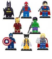 Iron man, Hulk, figurki Avengers 8 sztuk w zestawie