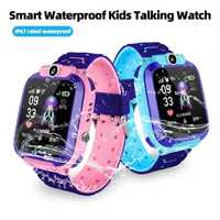 Дитячий Годинник Smart Baby Watch Q12 SIM LBS Голубий