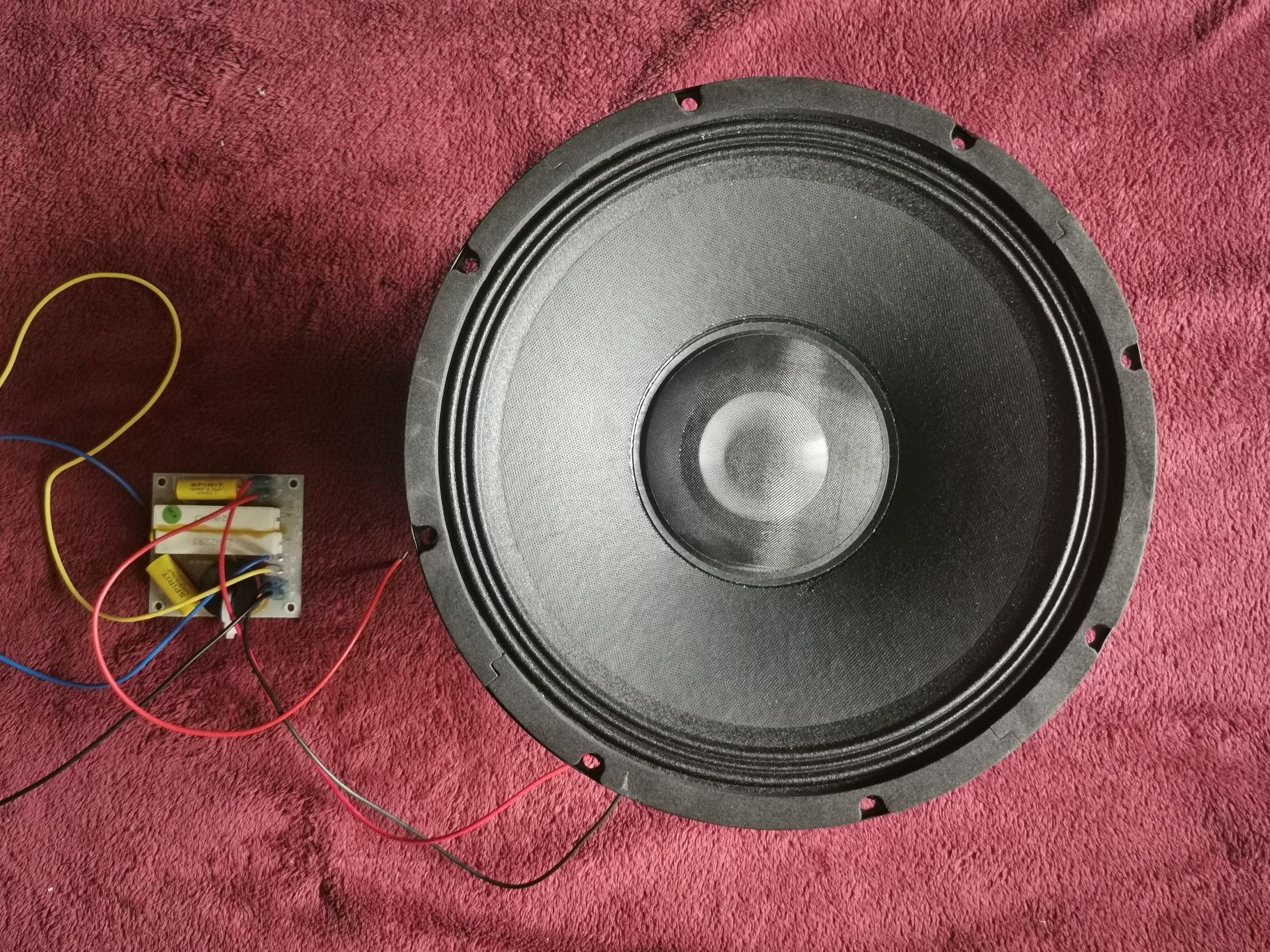 Altifalante Coaxial 12", 600 Watts, 8ohm c/ Crossover