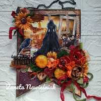 Jesień w Hogwarcie, dekoracją, Gothic, Halloween