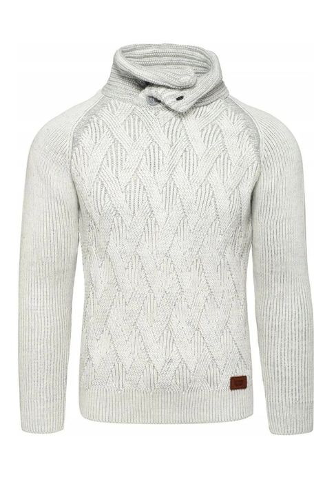 Męski ciepły Świetny, nowy sweter ·Doskonały na jesień i zimę ·Wykonan