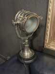 Candeeiro de apoio rotativo farol em inox