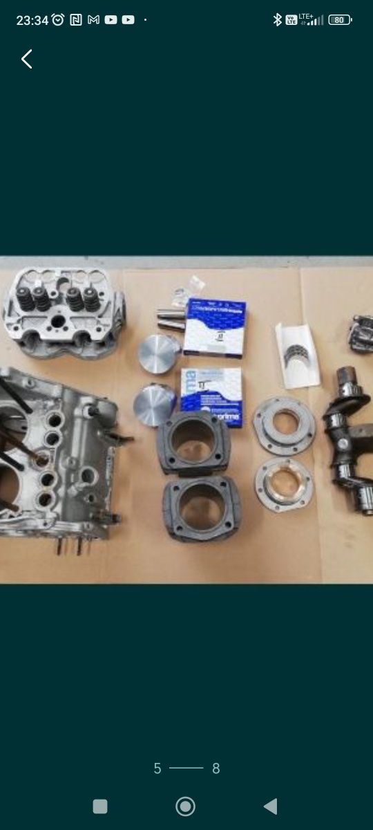 Fiat 126p silnik po remoncie podstawowe elementy jak nowy