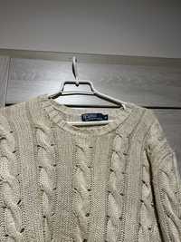 jedwabny sweter Ralph Lauren M