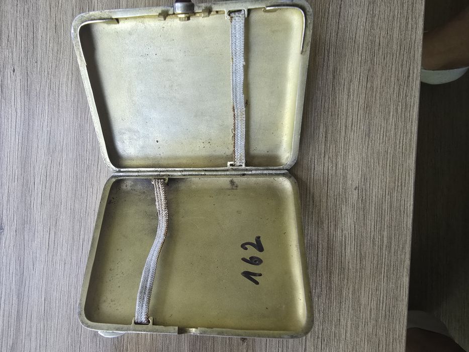 Papierośnica Carska srebrna