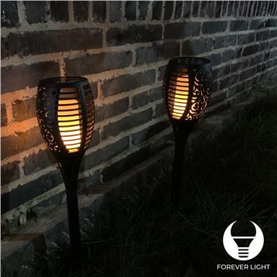 Lampa ogrodowa pochodnia 96LED 1500mAh Li solarna