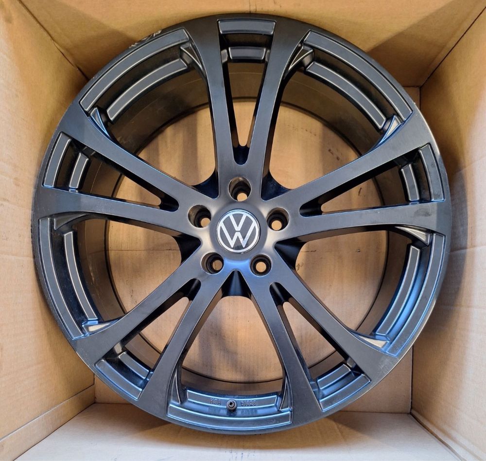 Alufelgi 20 VW Arteon Tiguan Touareg 5x112 Felgi Black Matt R Line