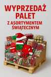 Palety z towarem świątecznym - Boże Narodzenie