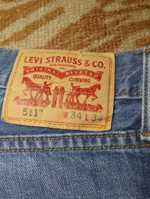 Джинсы Levis 511 original читать описание!!