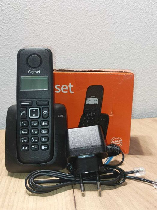 Gigaset A116 Czarny  Telefony stacjonarne