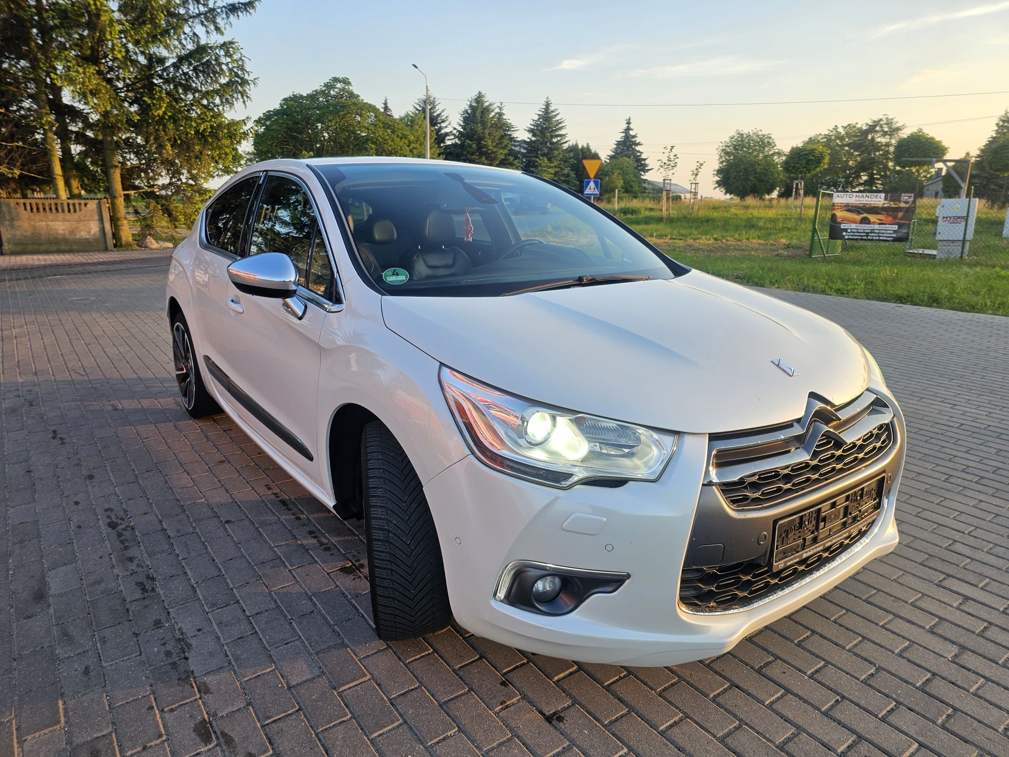 Citroen Ds4 1.6i Biała Perła  Zadbany  Opłacony zamiana