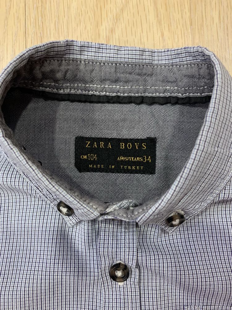 Рубашка Zara boys 104 см 3-4 года