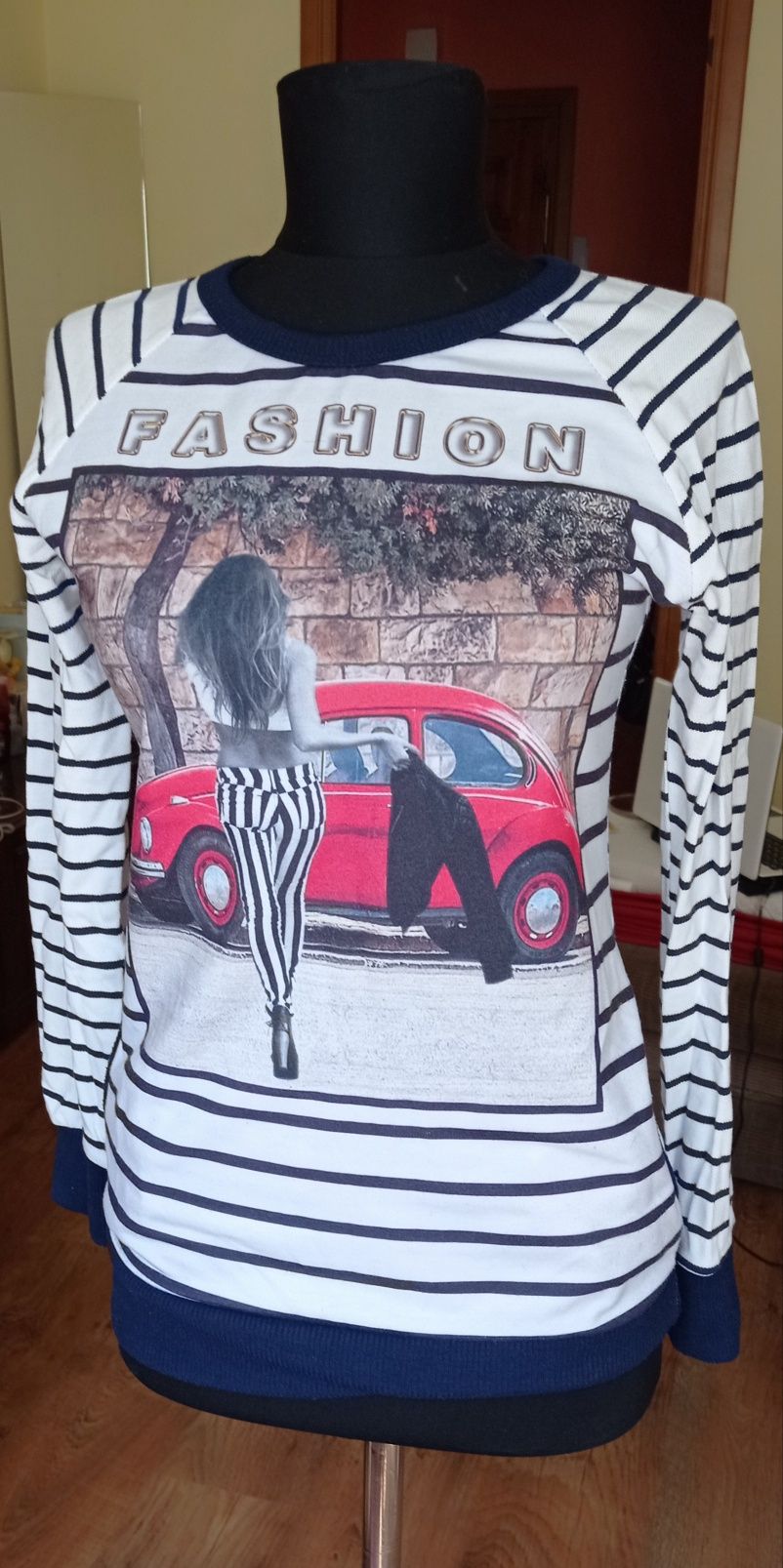 Кофта в полоску fashion