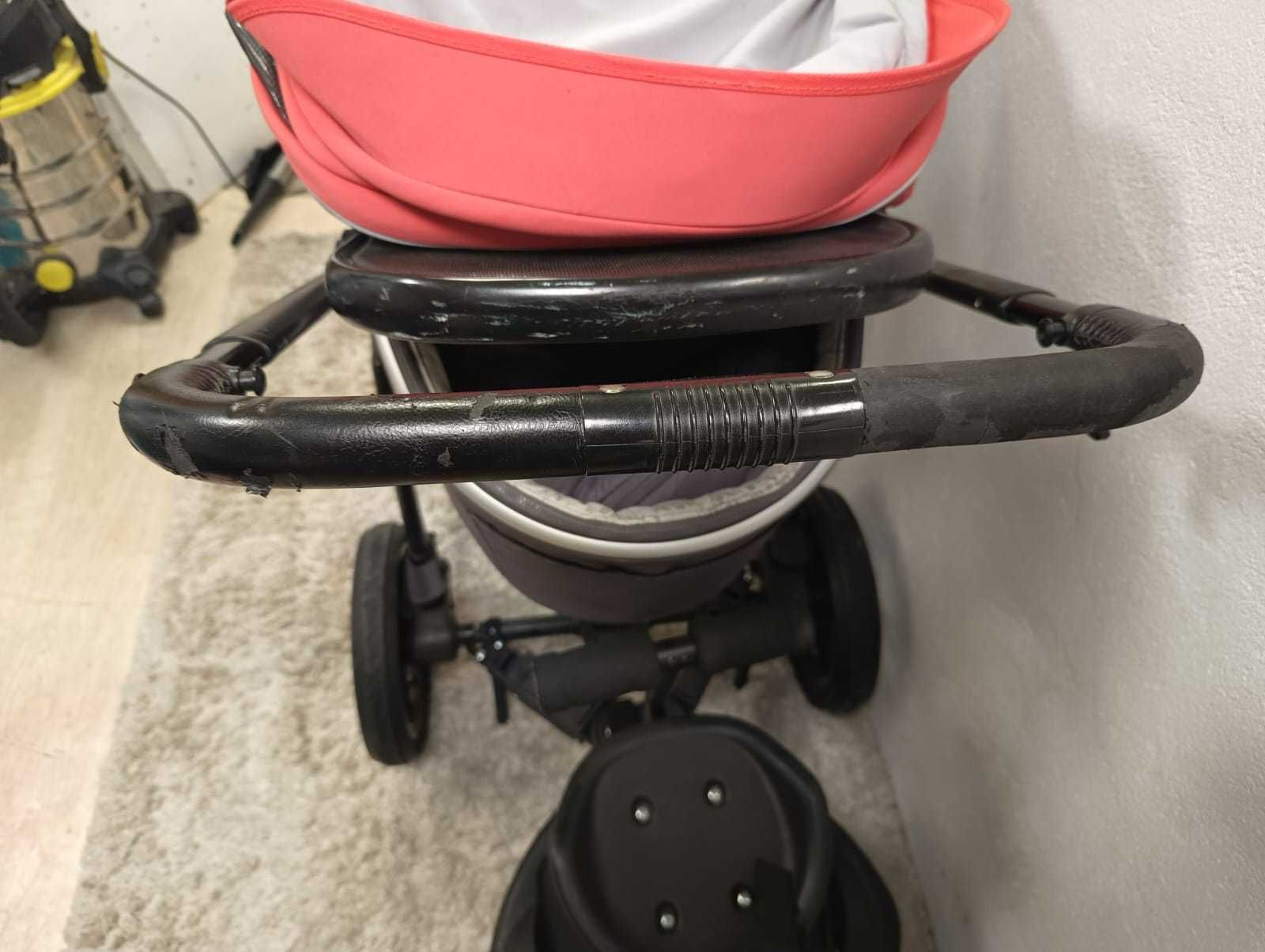 Wózek  X lander 2W1 + dostawka do wózka z siedziskiem MR.BUGGY