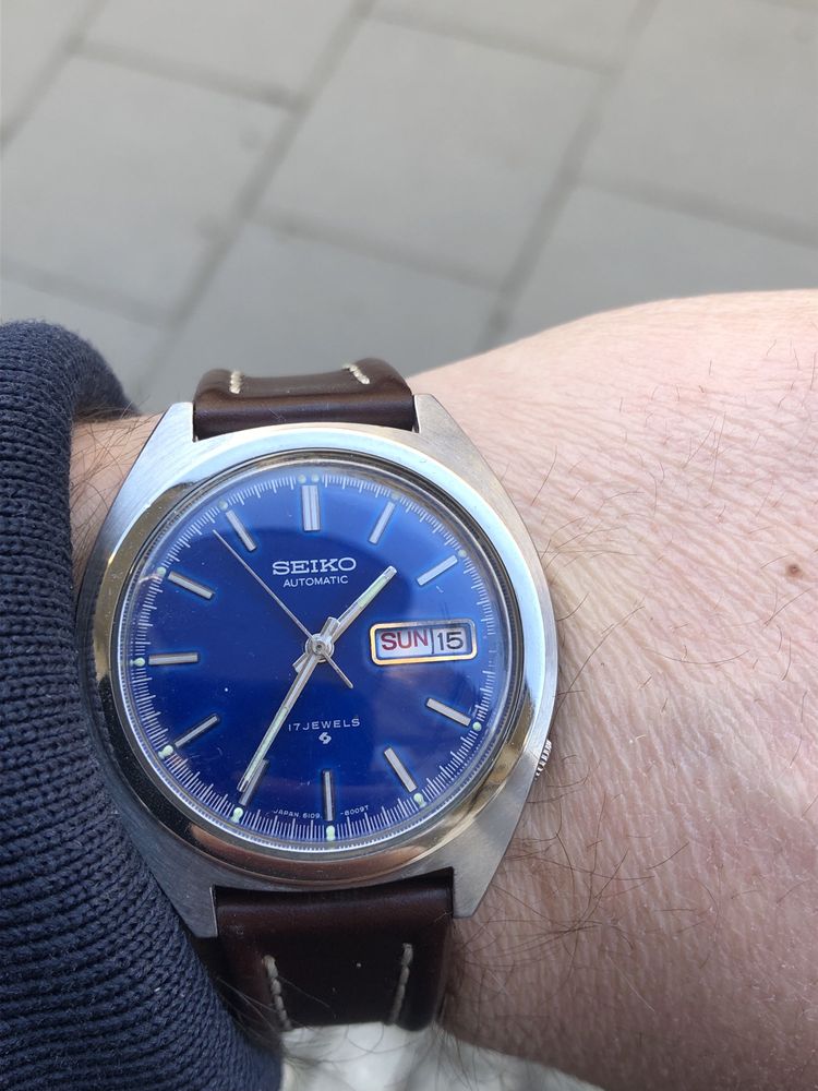 Zegarek Seiko z 1975 roku