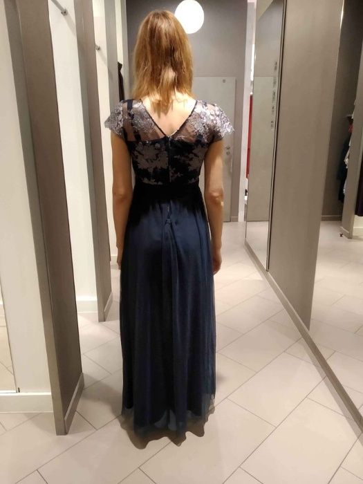 Sukienka maxi na sylwestra / wesele / imprezy r. 36