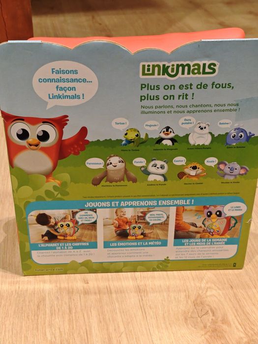 Linkimals interaktywna edukacyjna Sowa Fisher Price