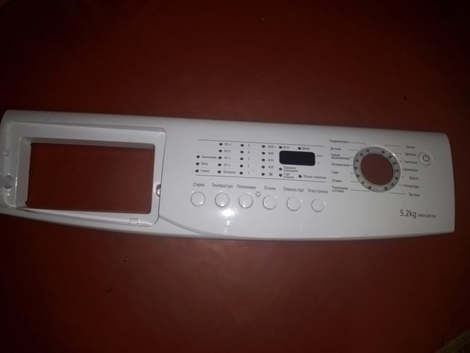 Панель на стиральную машину