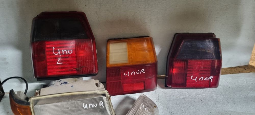 Фара оптика фари fiat uno фиат унофіат уно рест дорест