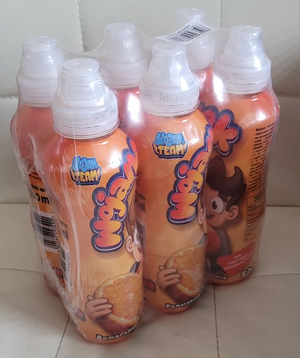 Napój Wojan Wojanek - smak pomarańcza-brzoskwinia