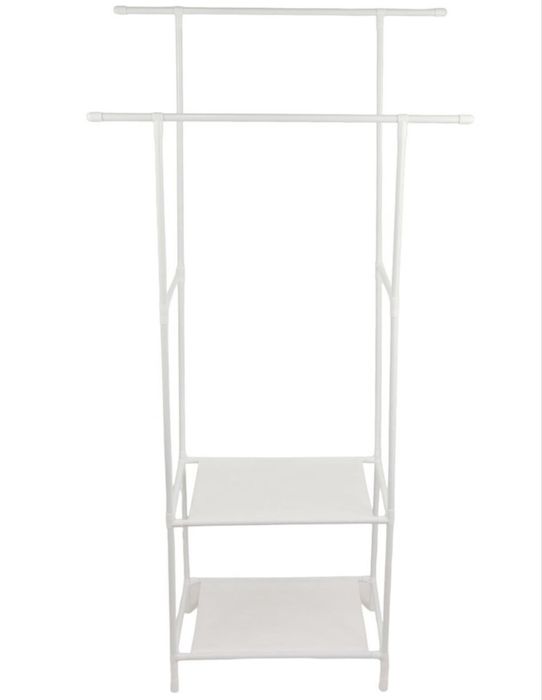 Вішалка-стійка для одягу подвійна