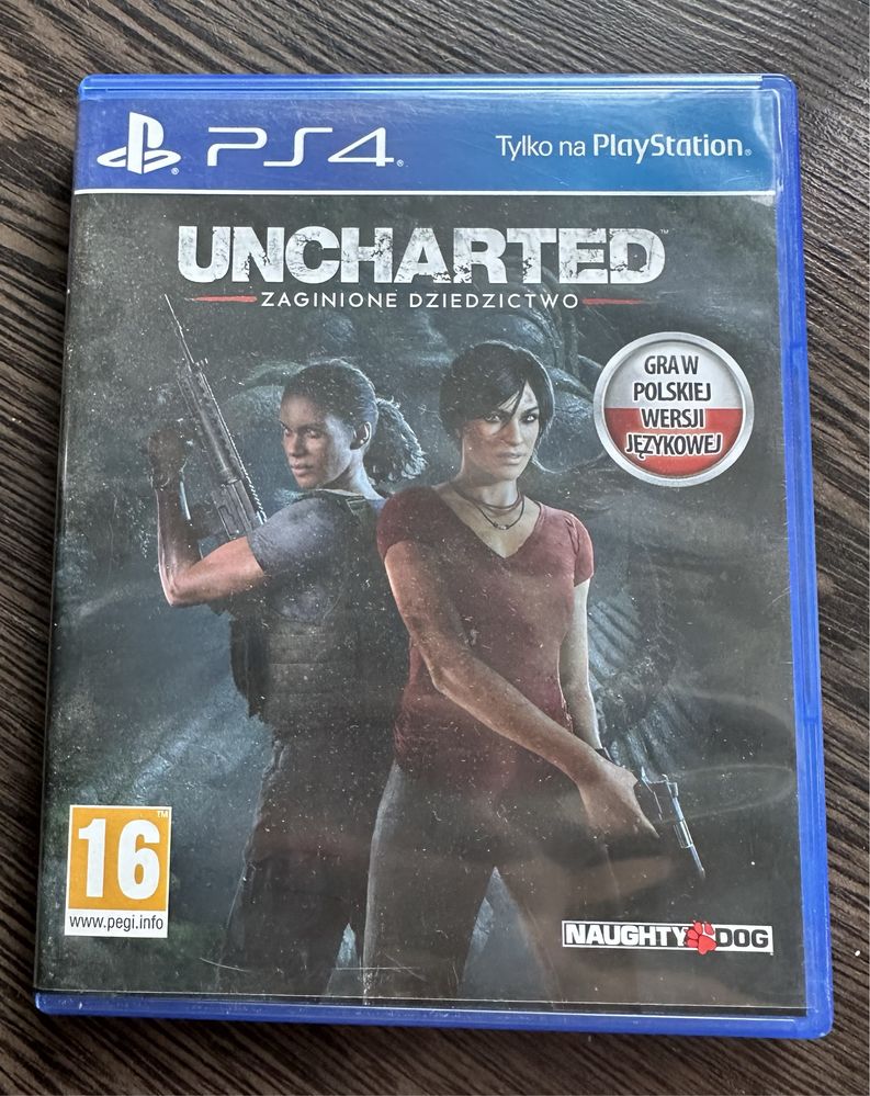 Gra Uncharted Zaginione Dziedzictwo PS4