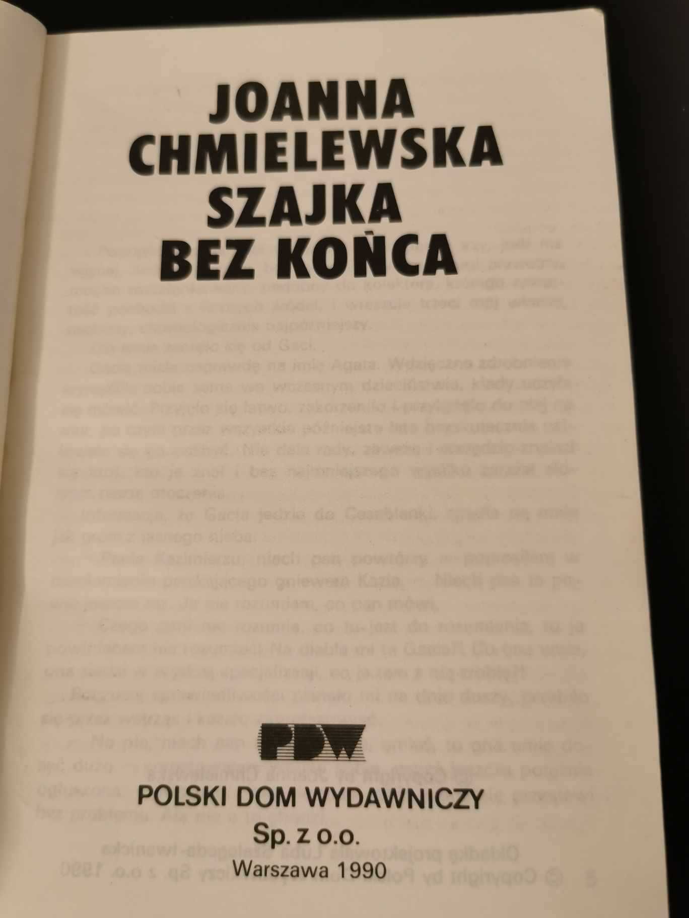 Szajka bez końca - Joanna Chmielewska