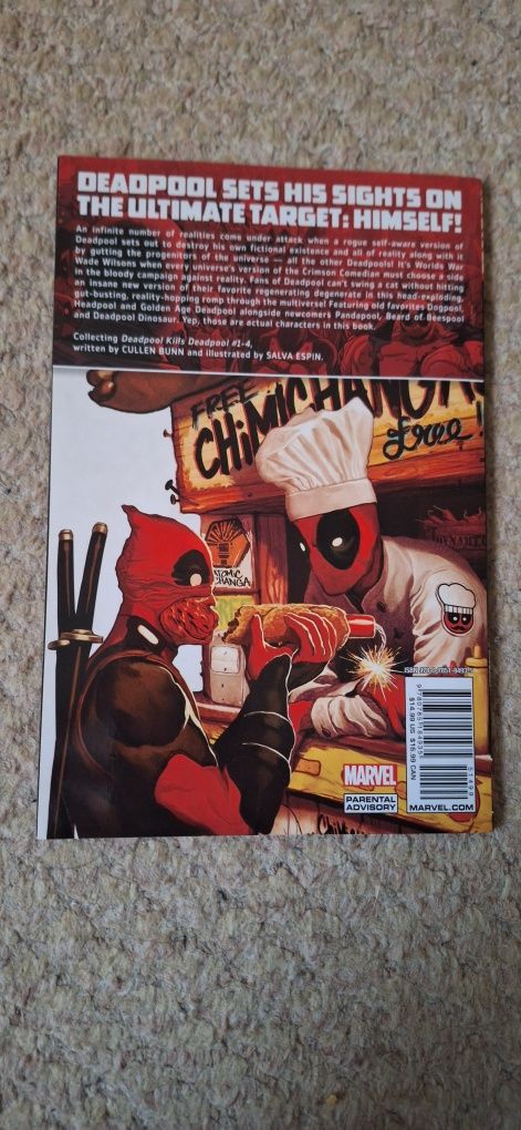 Komiks Deadpool kills Deadpool