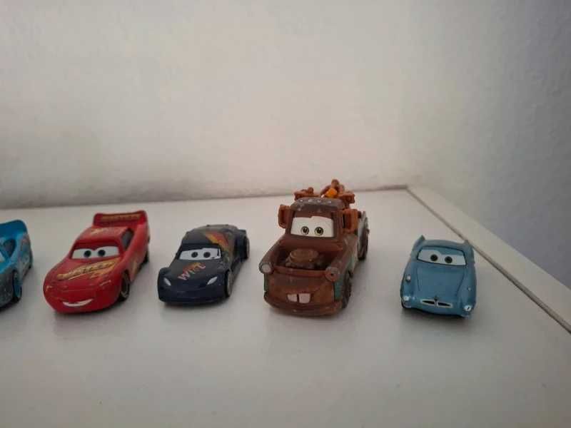 Conjunto 6 Carrinhos Disney Pixar Cars Relâmpago McQueen