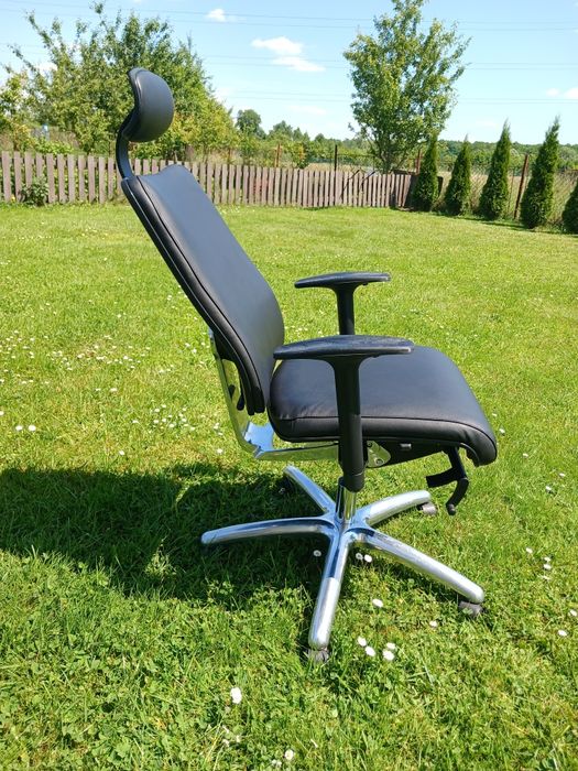 .Крісла шкіряні офісні/комп'ютерні Martela  (Італія)