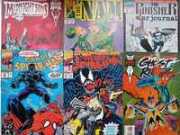 Ghost Rider Punisher Spider-man The 'Nam zestaw komiksów Marvel