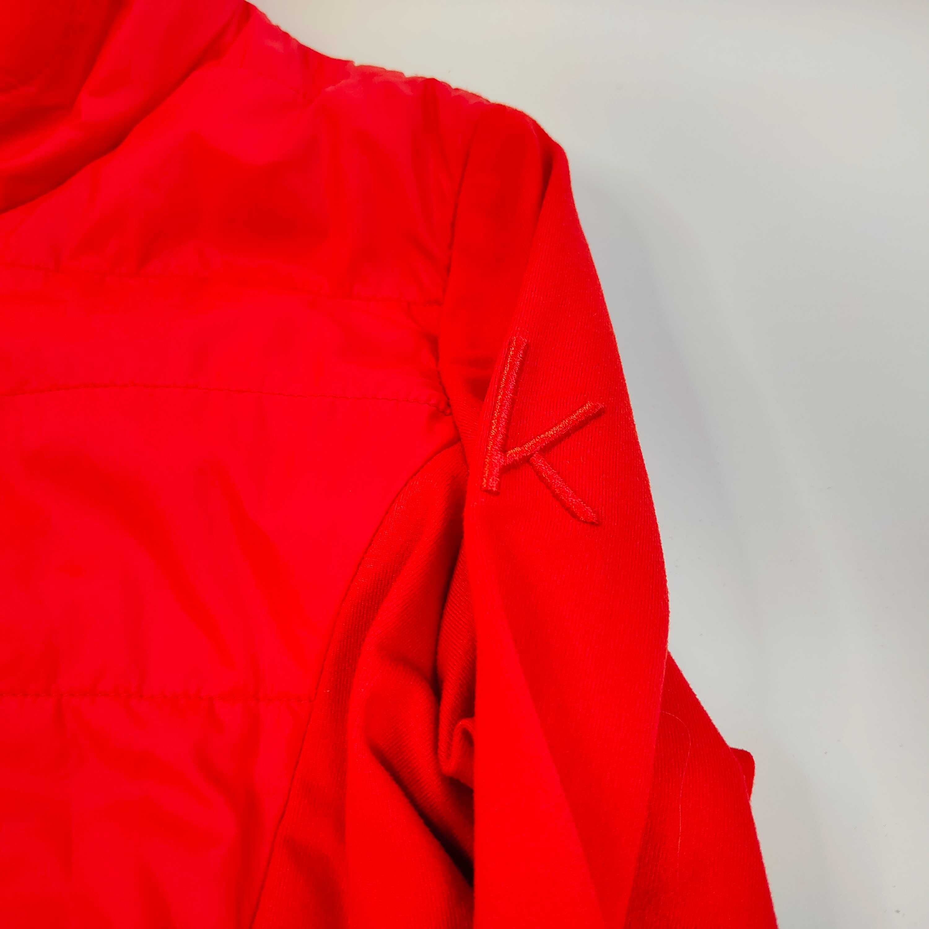 Czerwona bluza kurtka Calvin Klein