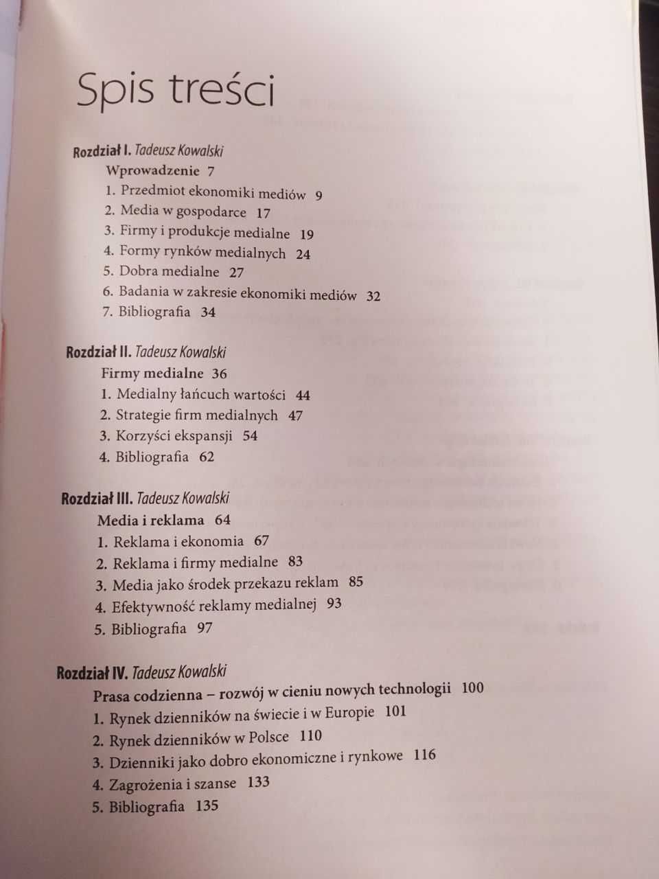 Media na rynku. Tadeusz Kowalski